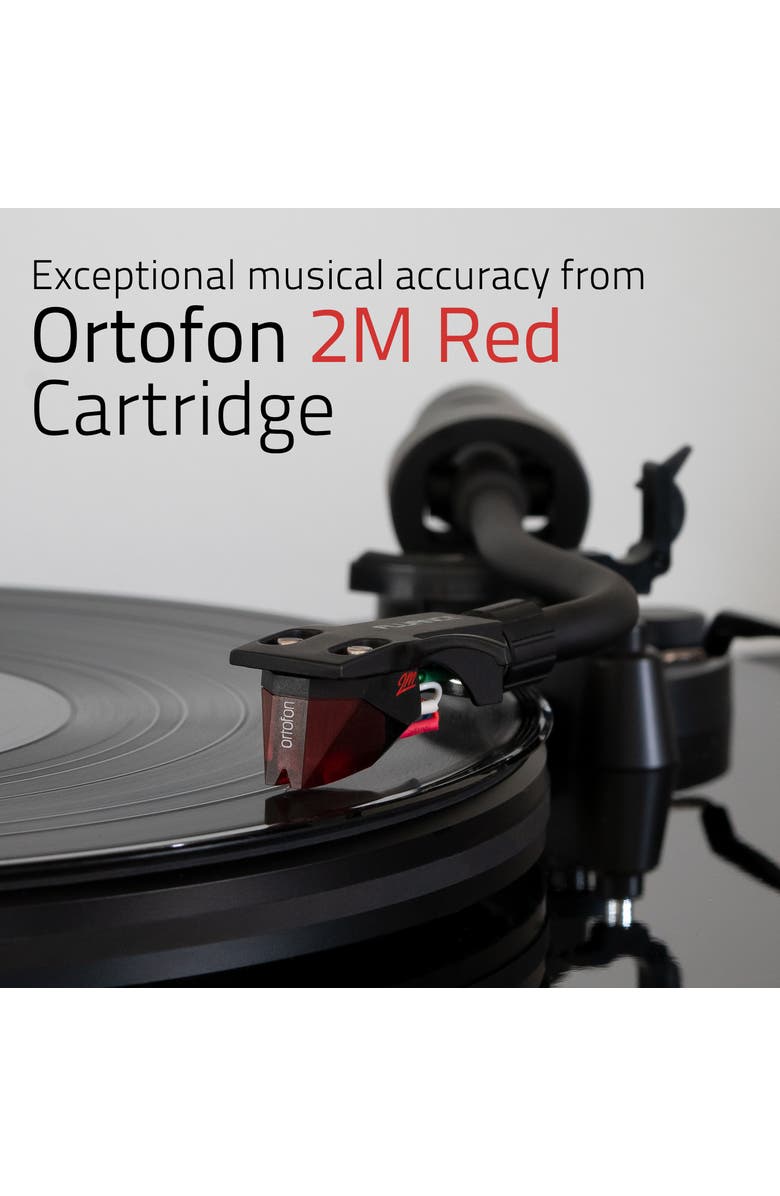 Fluance Reference High Fidelity Vinyl Turntable Record Player Ortofon Cartridge, Alternate, color, Piano Black