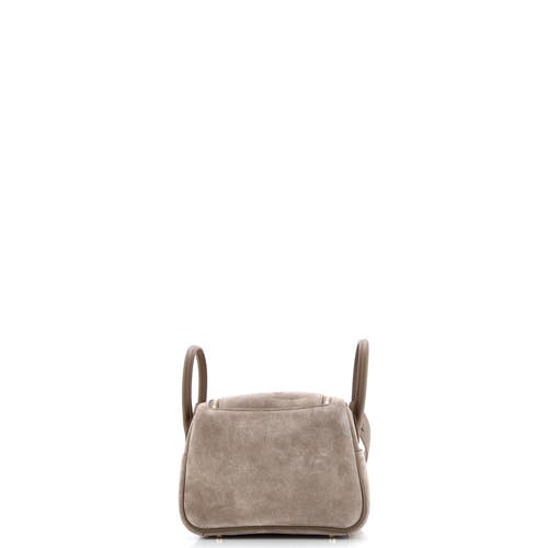 Pre-owned Hermes Hermes Lindy Bag Grizzly And Swift Mini