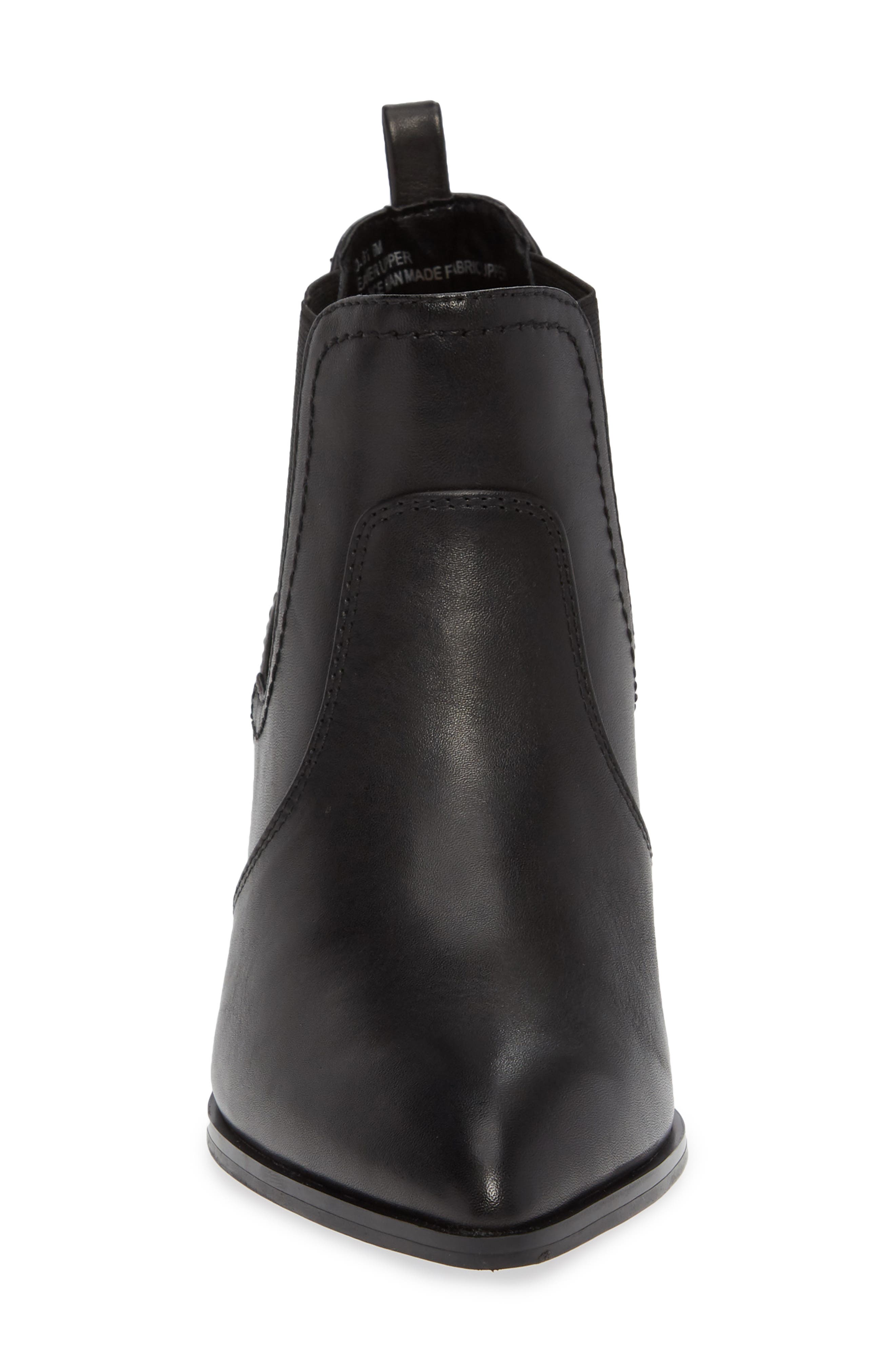 Emerson Chelsea Bootie, Alternate, color, BLACK LEATHER