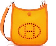 Pre-Owned Hermes Neo Evelyne Bag Toile and Leather TPM