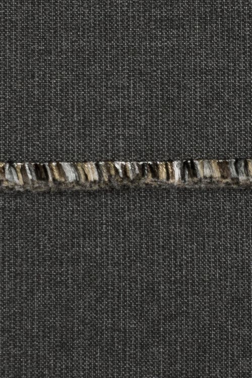Elaine Smith Micro Fringe Carbon Indoor & Outdoor Woven Accent Pillow