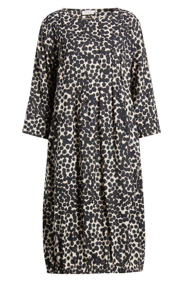 Masai Copenhagen Nukkel Fog Print Dress, Alternate, color, 