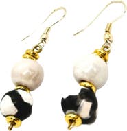 Kazuri Twilight Collection - Sefone Earrings