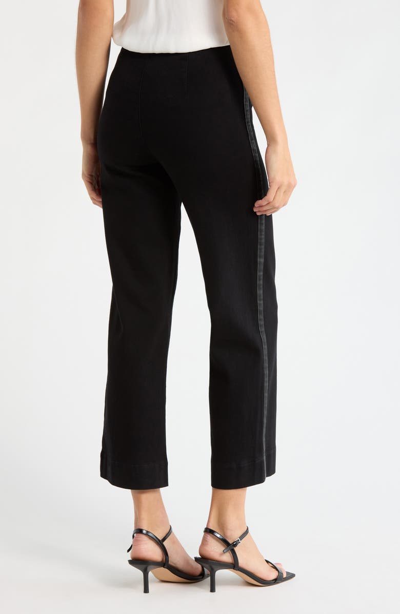 Frank & Eileen Westport Ankle Wide Leg Pants, Alternate, color, Black Tuxedo