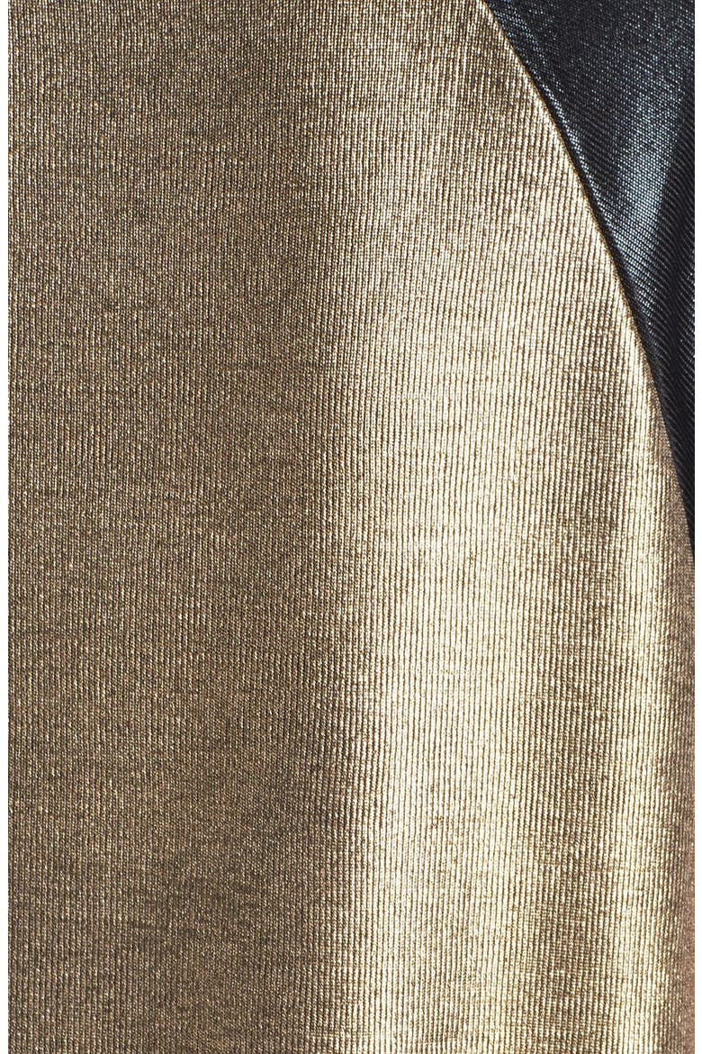 'Third Base' Tunic, Alternate, color, GOLD/ BLACK