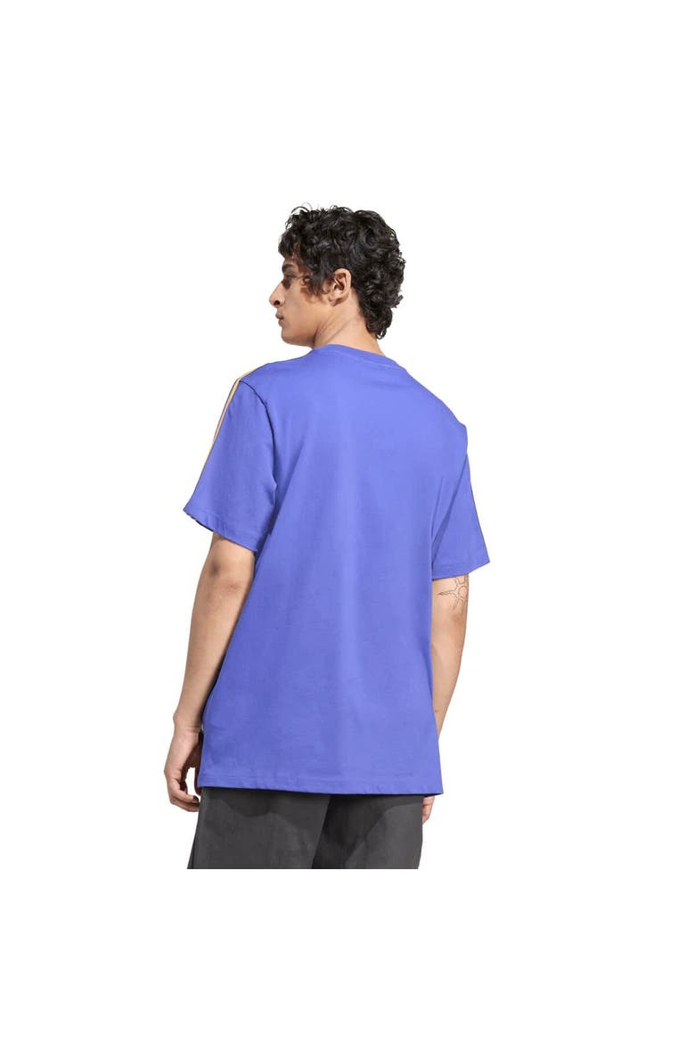 Men's adidas  Purple Manchester United Terrace Icons T-Shirt, Alternate, color, Purple