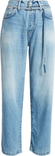 Acne Studios 1991 Toj Distressed High Waist Loose Fit Jeans Acne Studios 1991 Toj Distressed High Waist Loose Fit Jeans