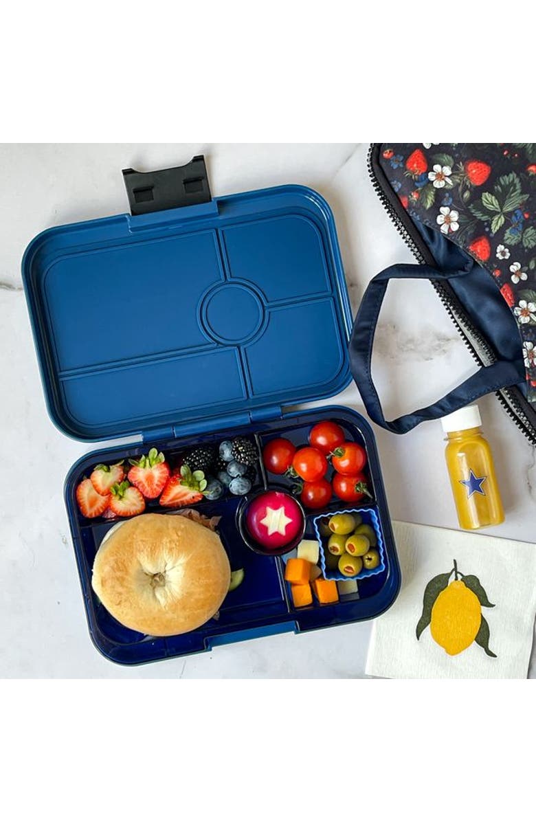 Yumbox Tapas Bento-Style Leakproof Lunch Box 5 Compartments, Alternate, color, Monte Carlo Blue