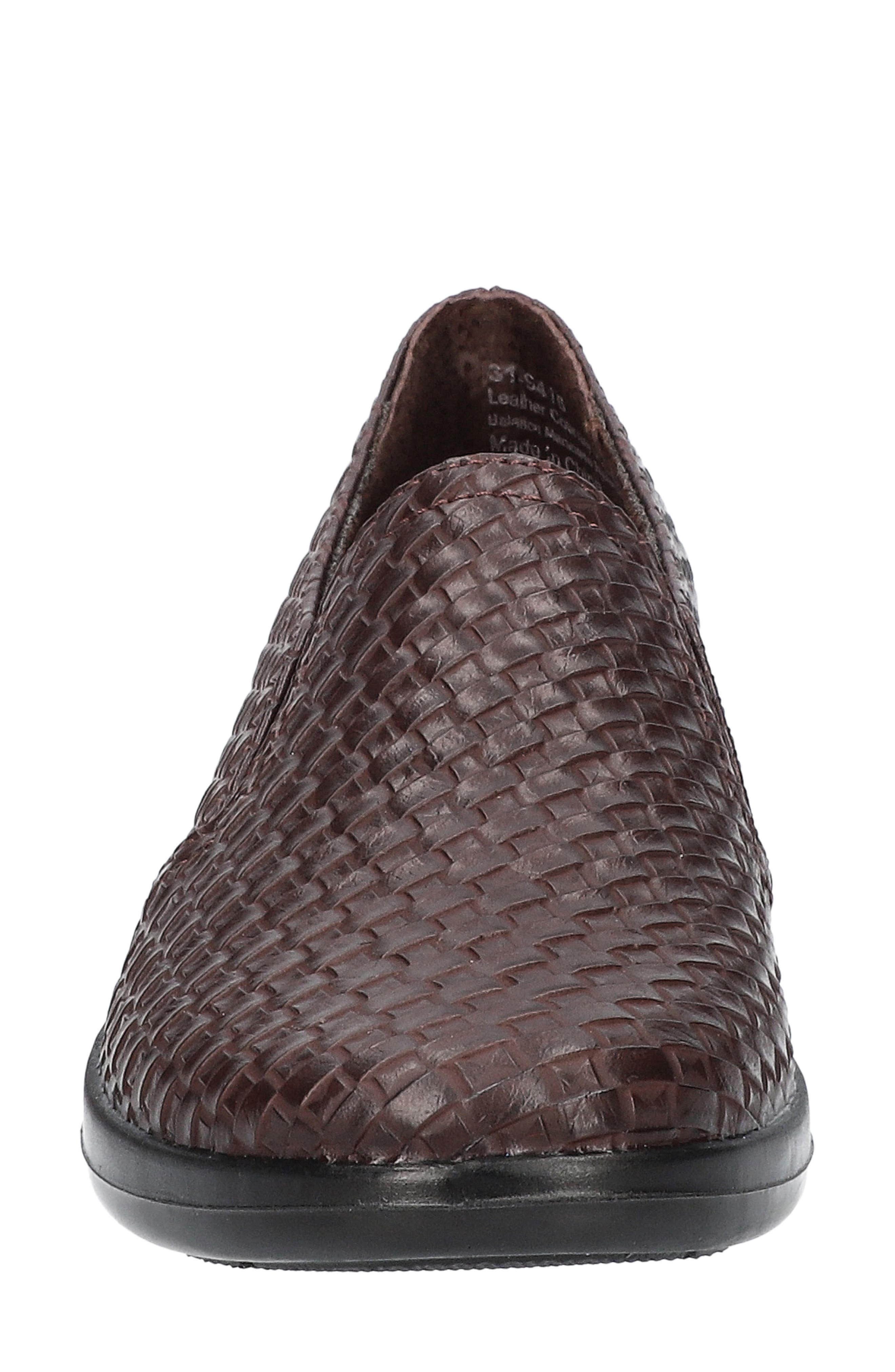 EASY STREET Eternity Textured Slip-On, Alternate, color, Brown Woven