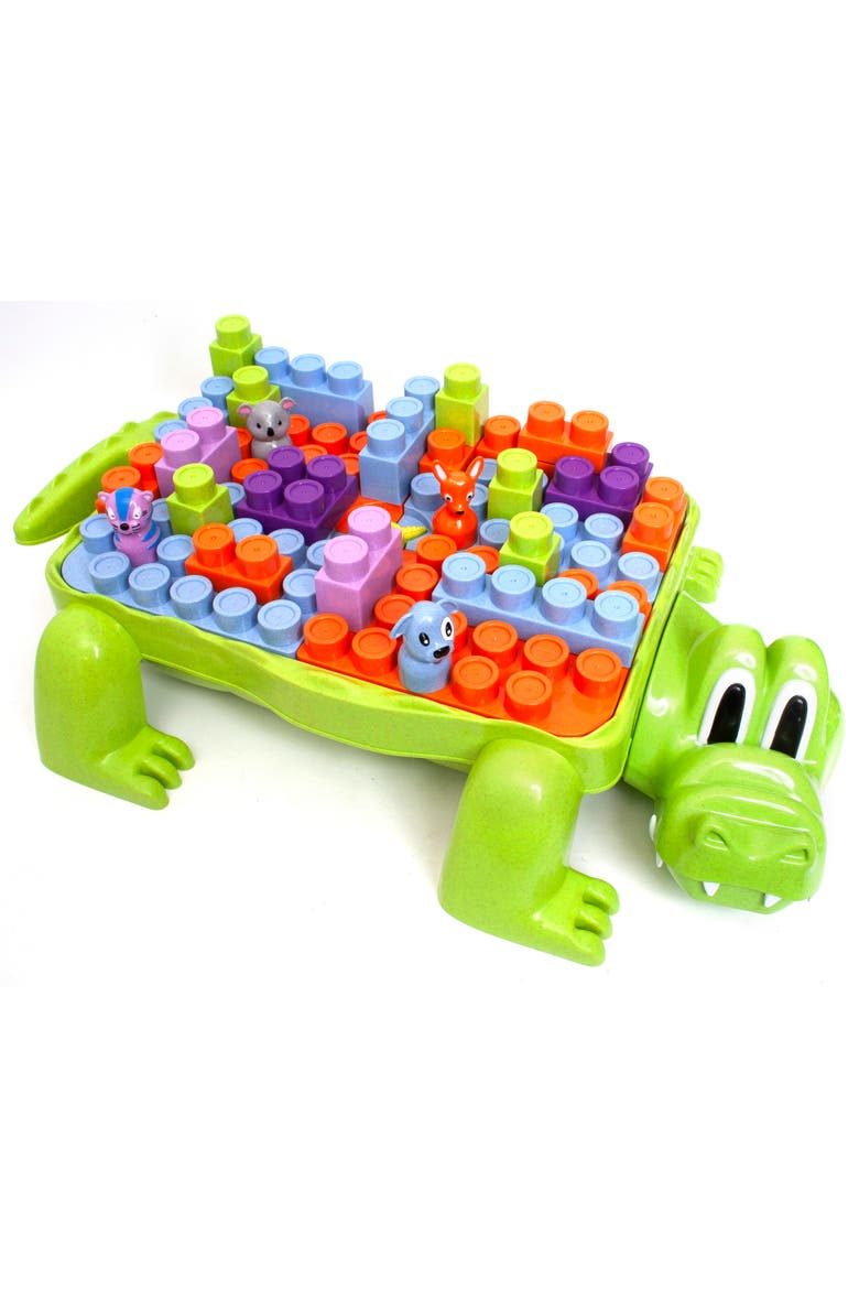 Crocodile Block Activity Station 29 Pieces, Ages 2+, Alternate, color, Multicolored