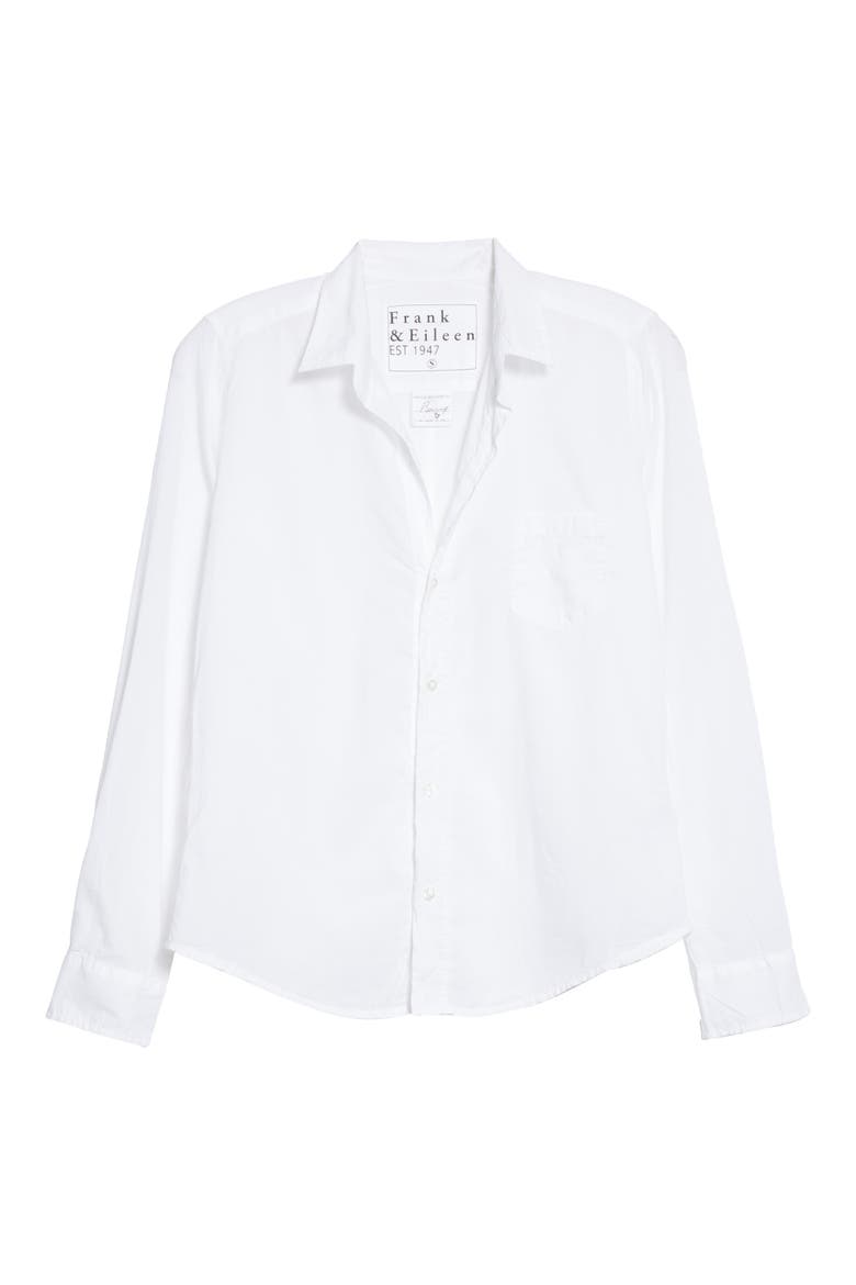 Barry Button-Up Shirt, Alternate, color, WHITE LIGH