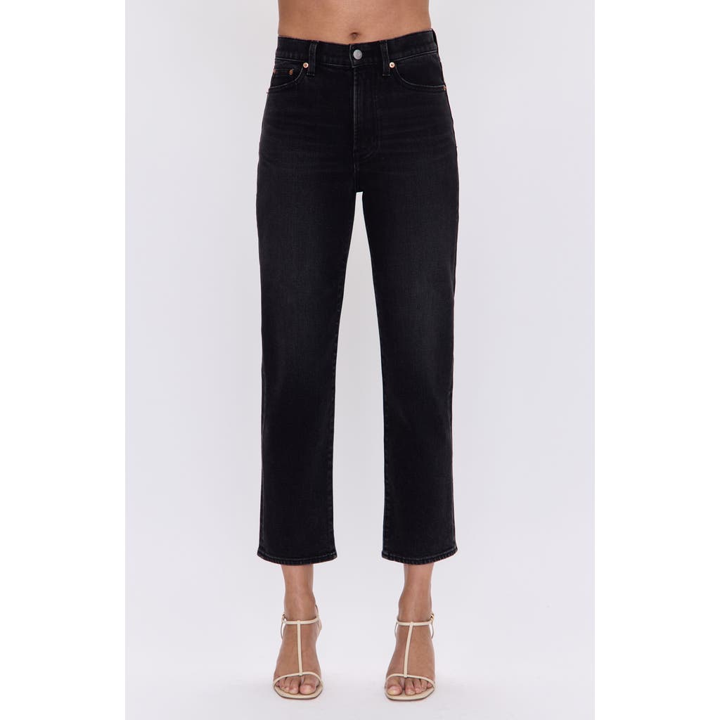 Pistola Charlie High Waist Ankle Straight Leg Jeans In Blue