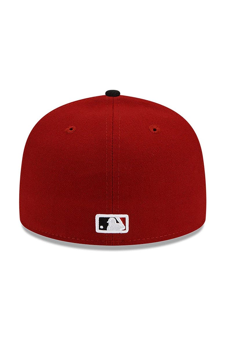 New Era Men's New Era  Red Arizona Diamondbacks 25th Anniversary Authentic Collection On-Field 59FIFTY Fitted Hat, Alternate, color, 
