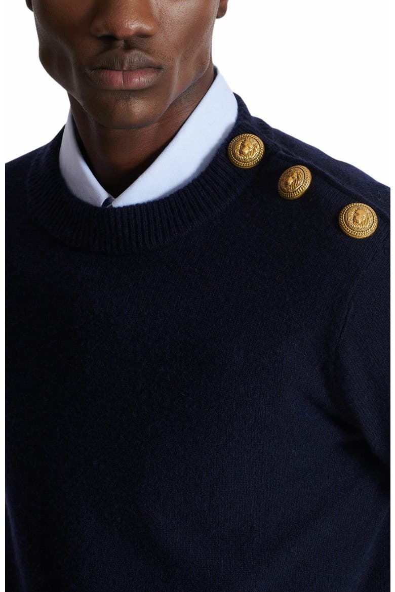 Eco-Cashmere Jumper, Alternate, color, Navy