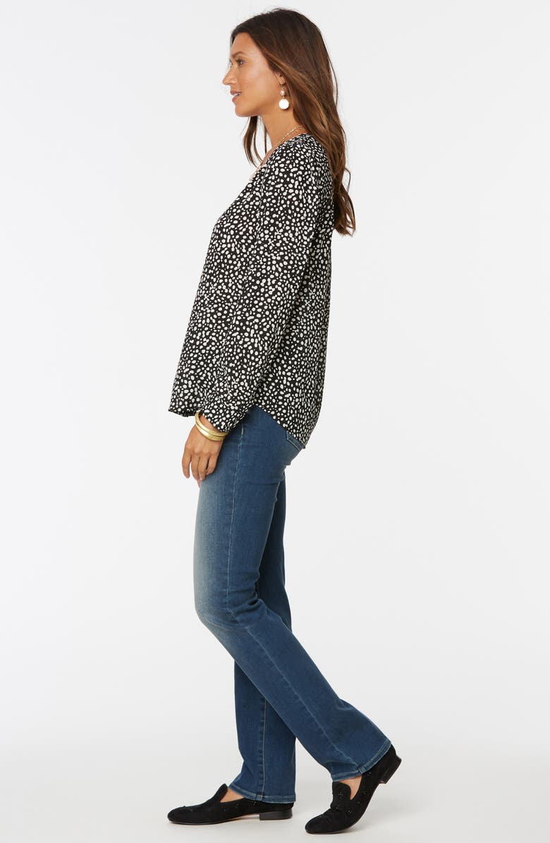 NYDJ Smock Detail Long Sleeve Top, Alternate, color, 