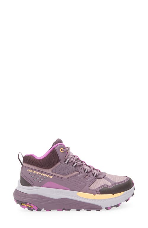 Skechers Max Cushioning Elite Trail 2.0 Shoe In Dark Mauve