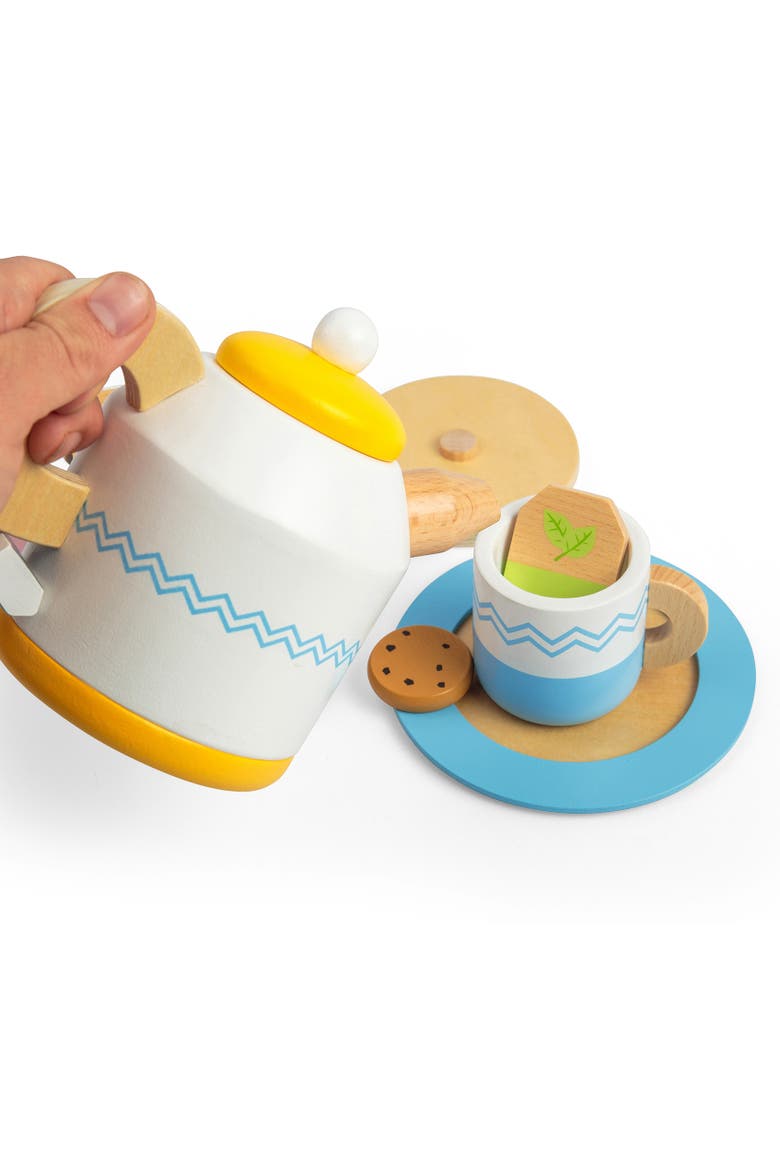 Tea Set For Two, Alternate, color, White