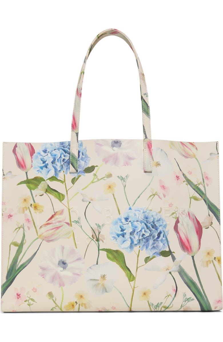 Ted Baker London The Icon Tote Bag, Main, color, Pastel Multi