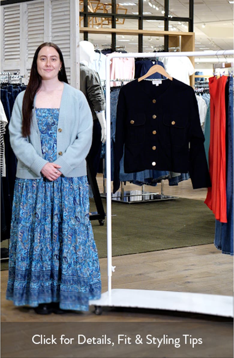 Jordi Crop Cotton Jacket, sales video thumbnail