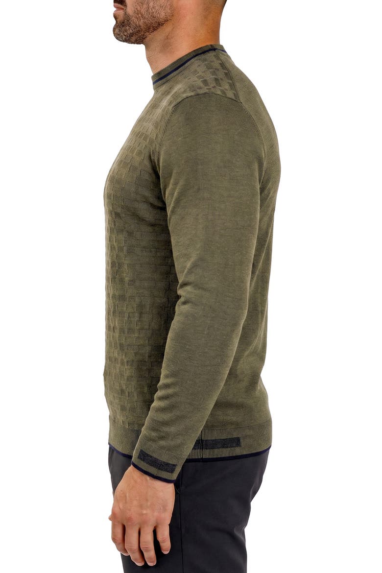 Crewneck Sweater, Alternate, color, GREEN