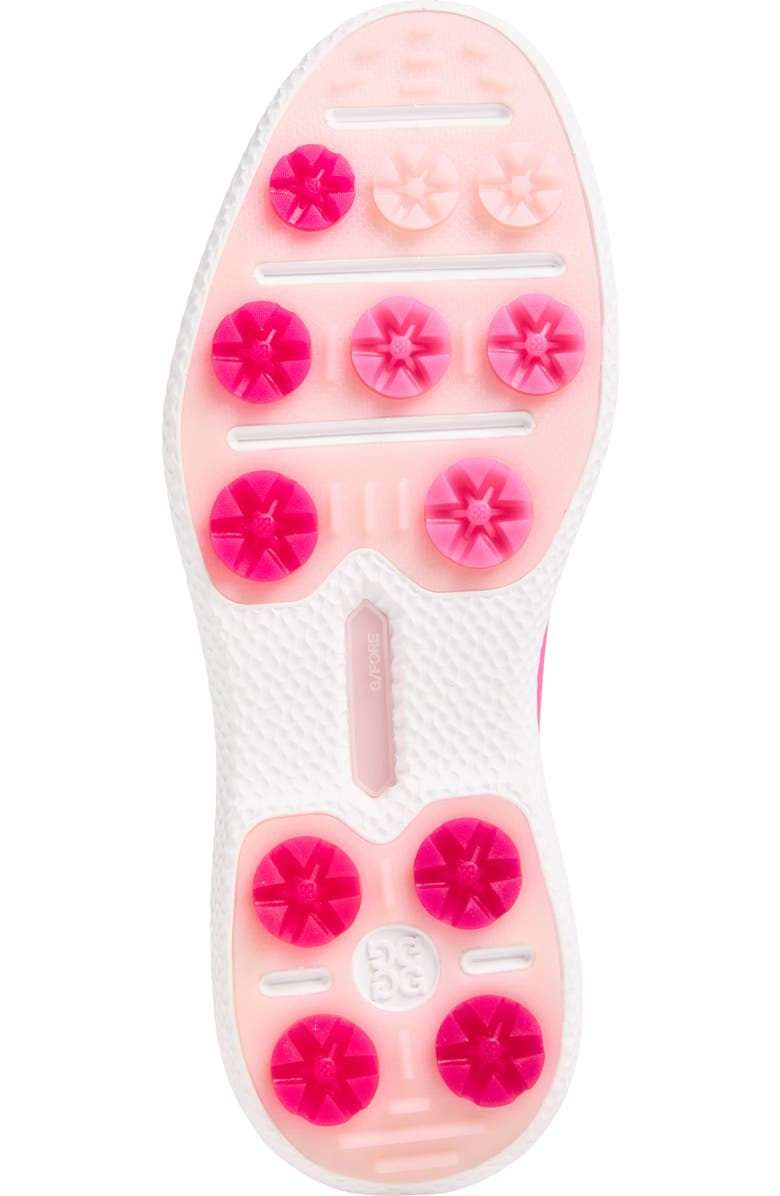 G/FORE Gallivant2r Perforated Kiltie Golf Shoe, Alternate, color, Knockout Pink