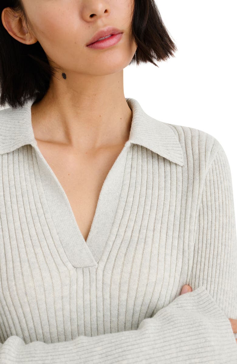 Alex Mill Loretta Ribbed Cotton Sweater, Alternate, color, 