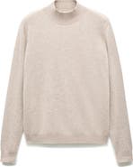 MANGO Cashmere Mock Neck Sweater
