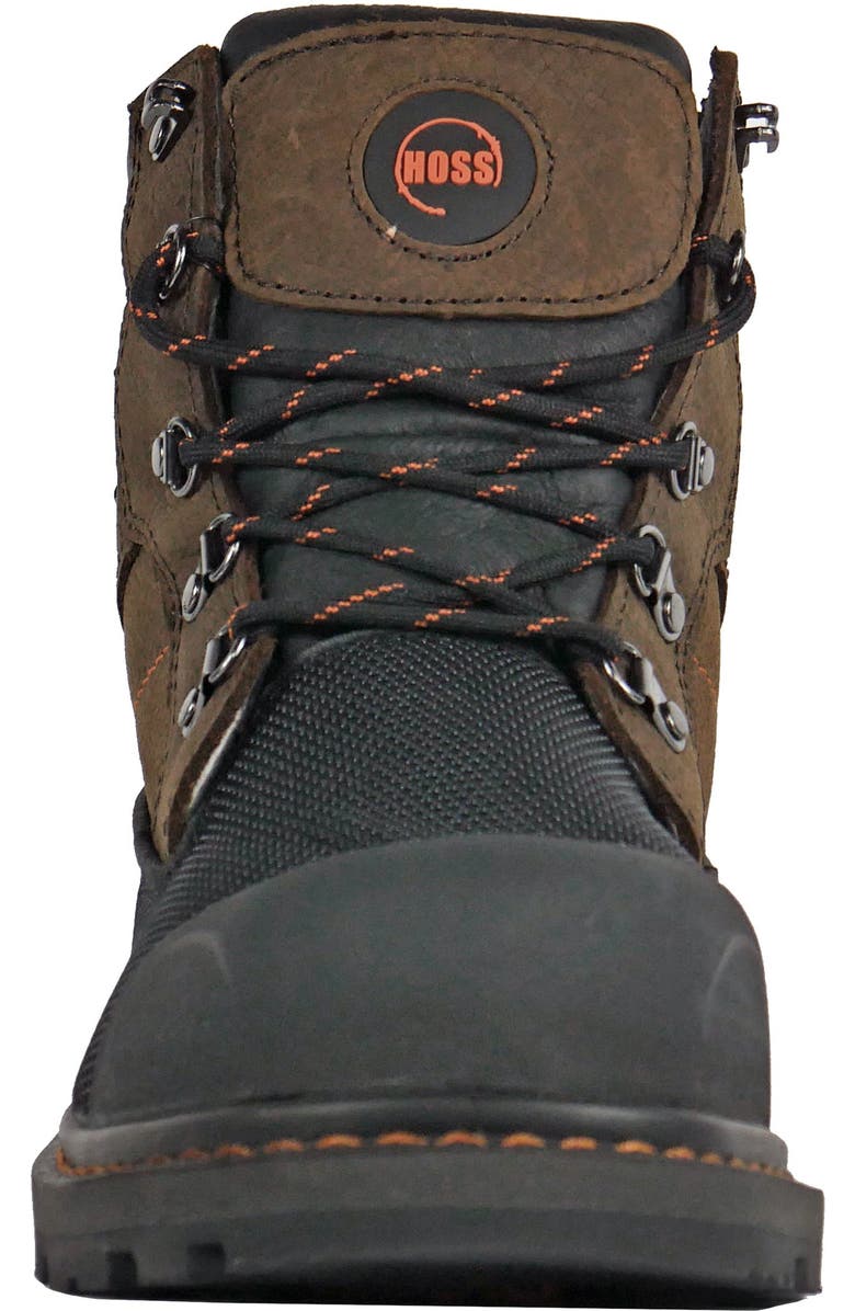 Hoss Boot Company HOSS K Tough Composite Toe Puncture Resistant Work Boot, Alternate, color, Black/Brown