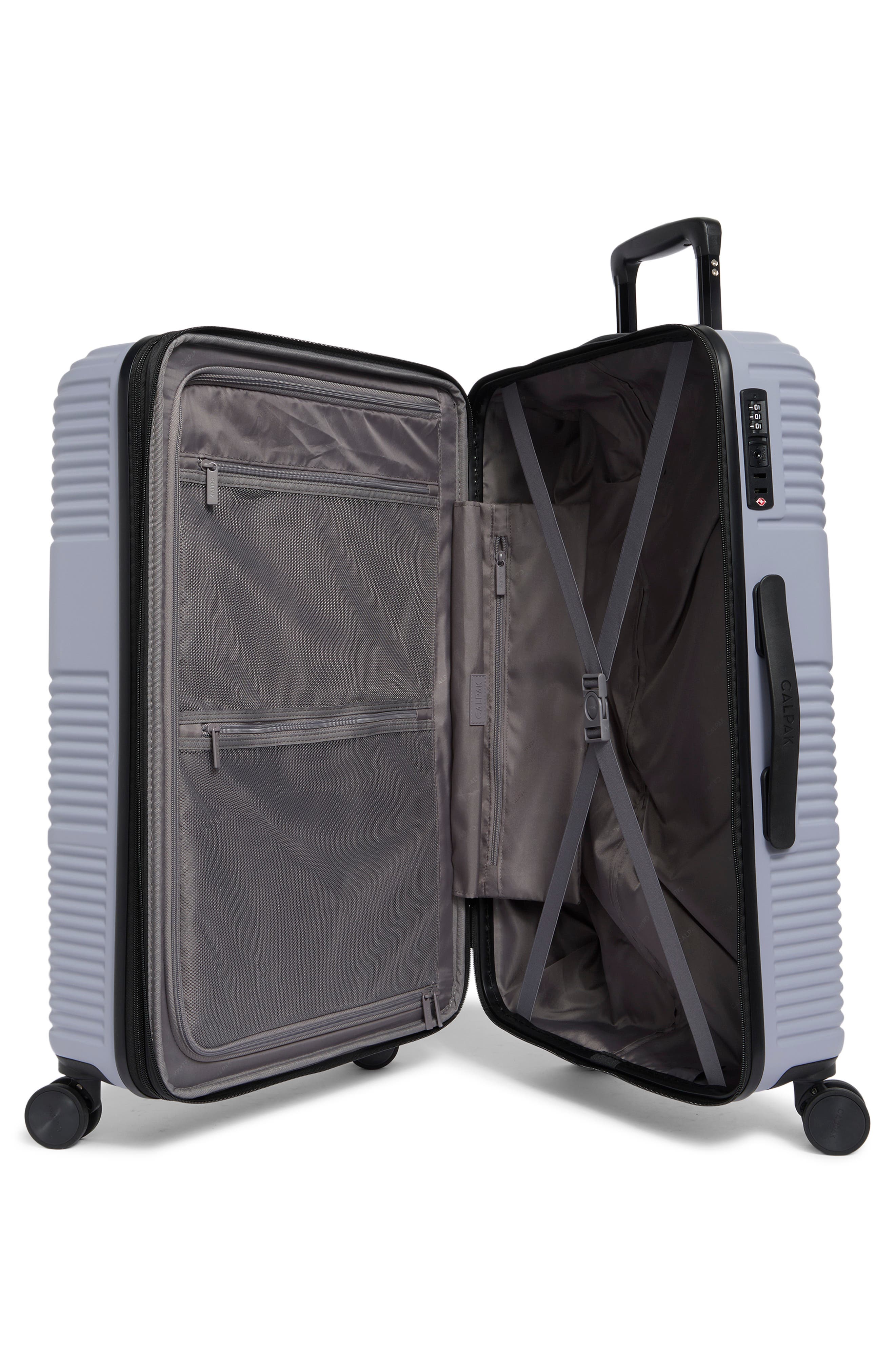 CALPAK Ravia 24-Inch Hardside Spinner Luggage, Alternate, color, Dove-Grey