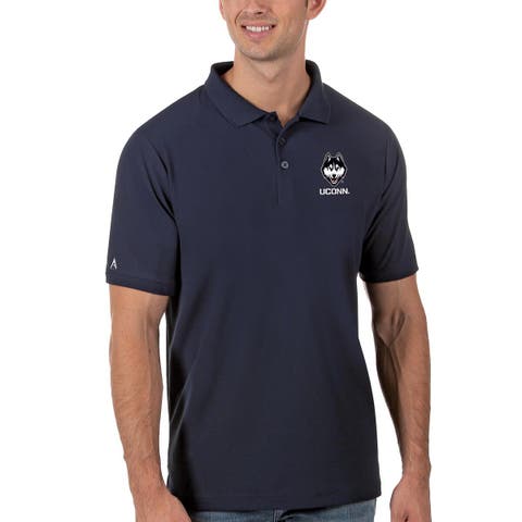Men's Antigua Navy UConn Huskies Legacy Pique Polo