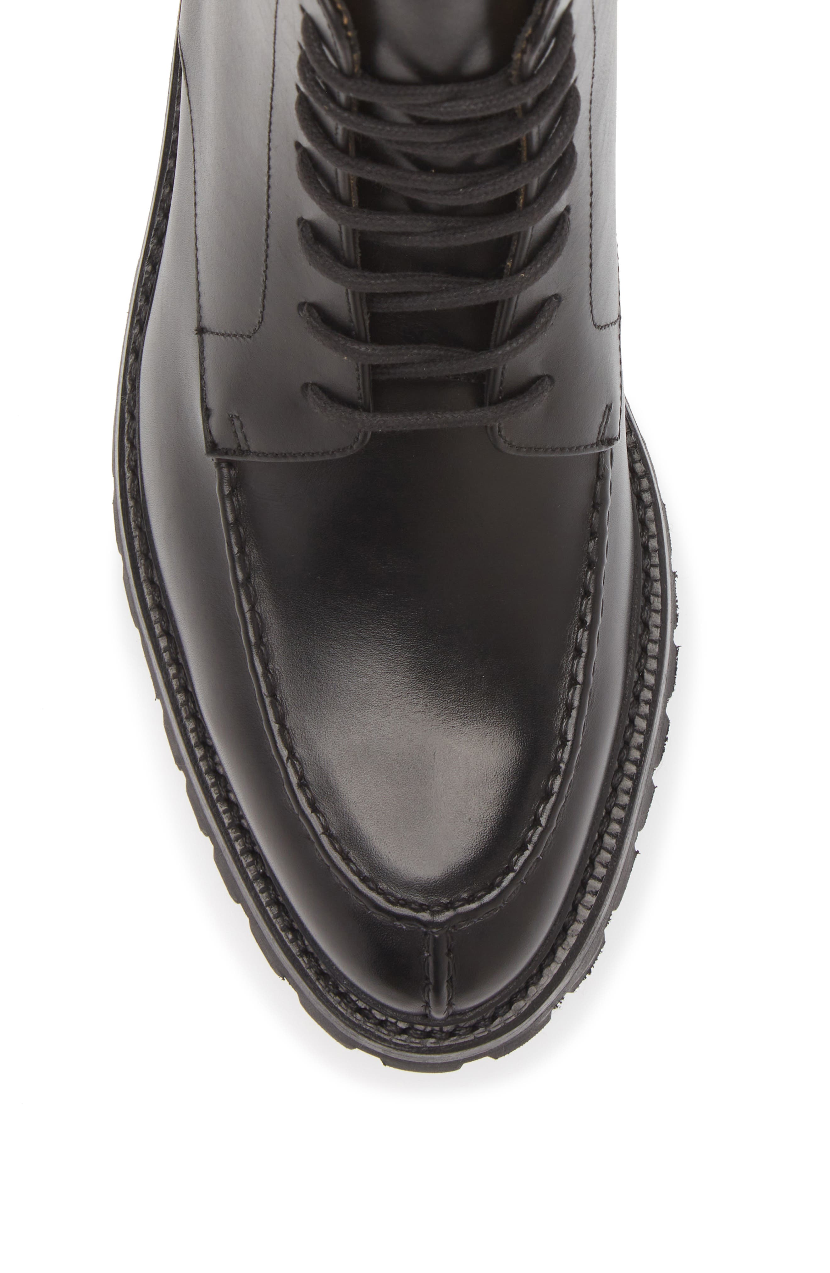 Thom Browne Commando Combat Boot, Alternate, color, 