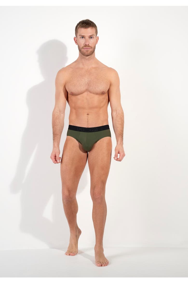 Supersoft Mini Briefs, Alternate, color, Khaki Green