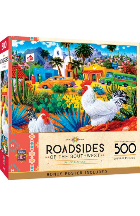 Gallos Blancos 500 Piece Jigsaw Puzzle