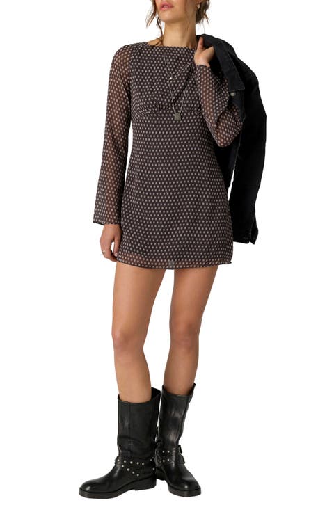 Jolie Printed Minidress