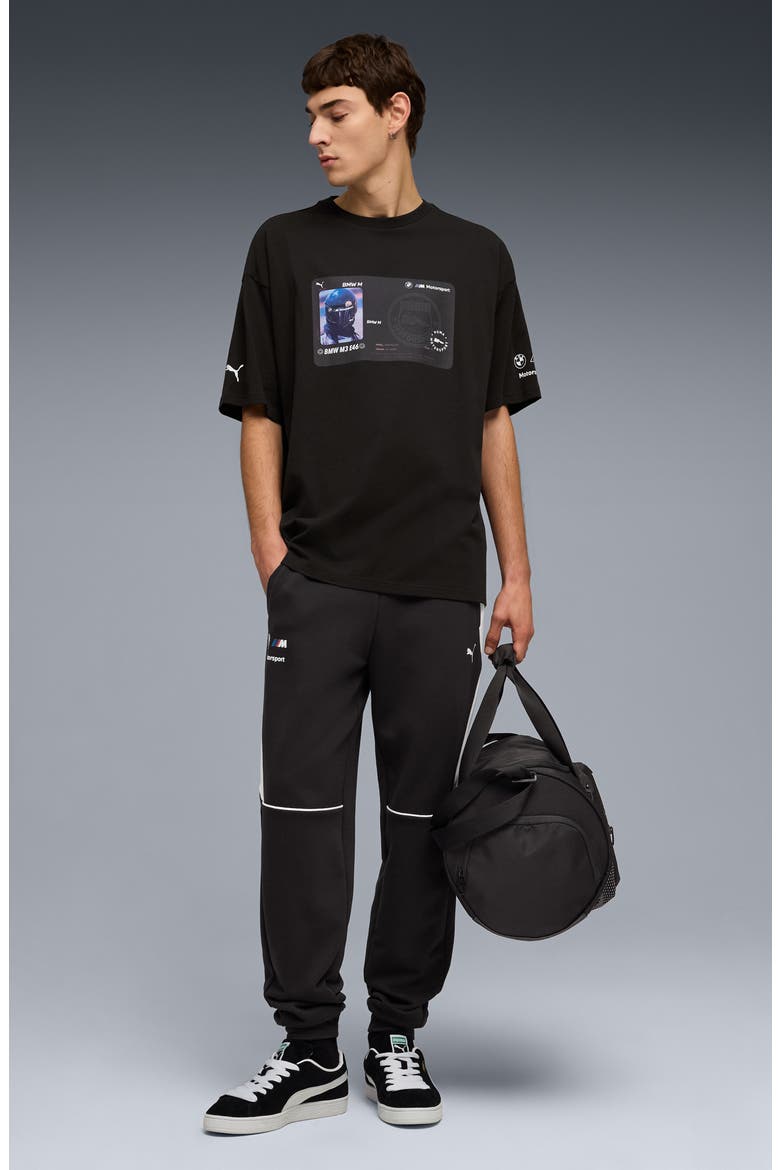 BMW M Motorsport Sweatpants, Alternate, color, PUMA BLACK