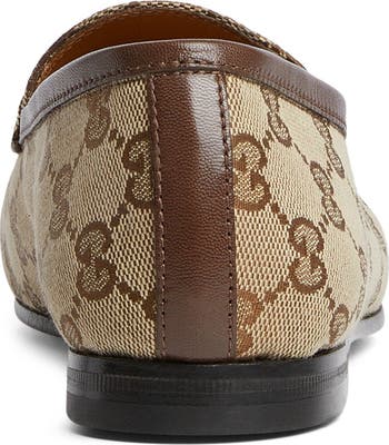 Gucci New Jordaan GG Supreme Canvas Loafer (Women) | Nordstrom
