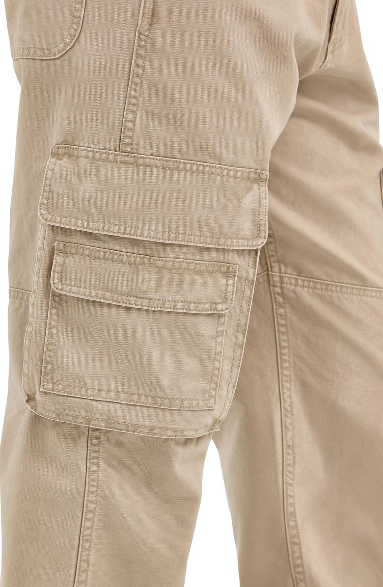 Wrangler Casey Jones Stretch Canvas Cargo Pants, Alternate, color, Kelp