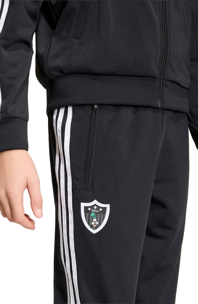 adidas Originals x Disney Kids' Firebird Track Pants, Alternate, color, Black/ White