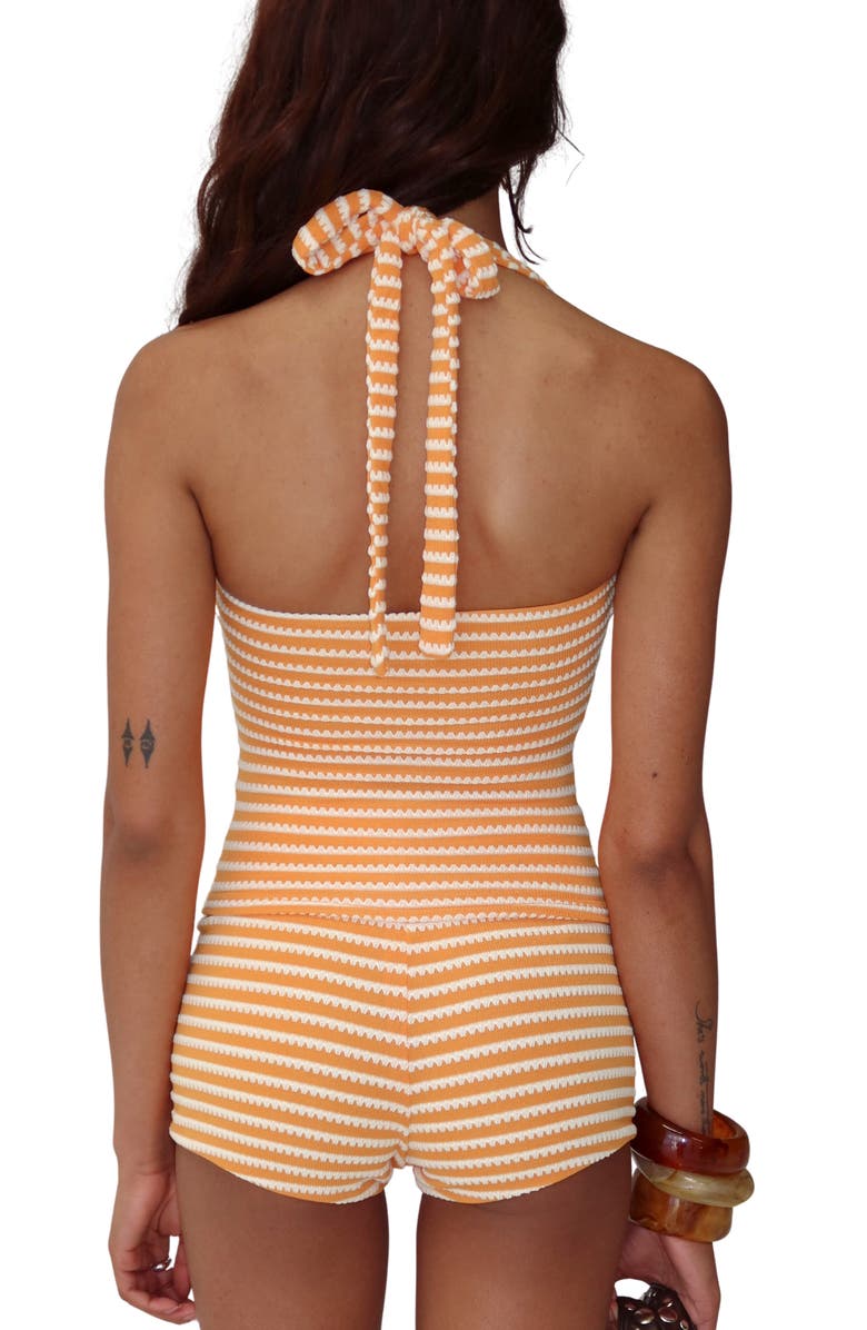 Princess Polly Dreaming of Me Stripe Halter Top, Alternate, color, 