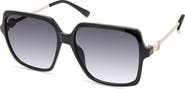 GUESS 56mm Square Sunglasses