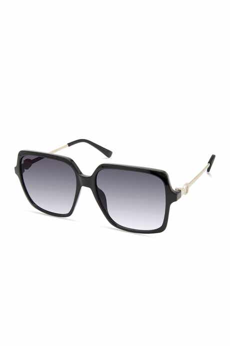 GUESS 56mm Square Sunglasses