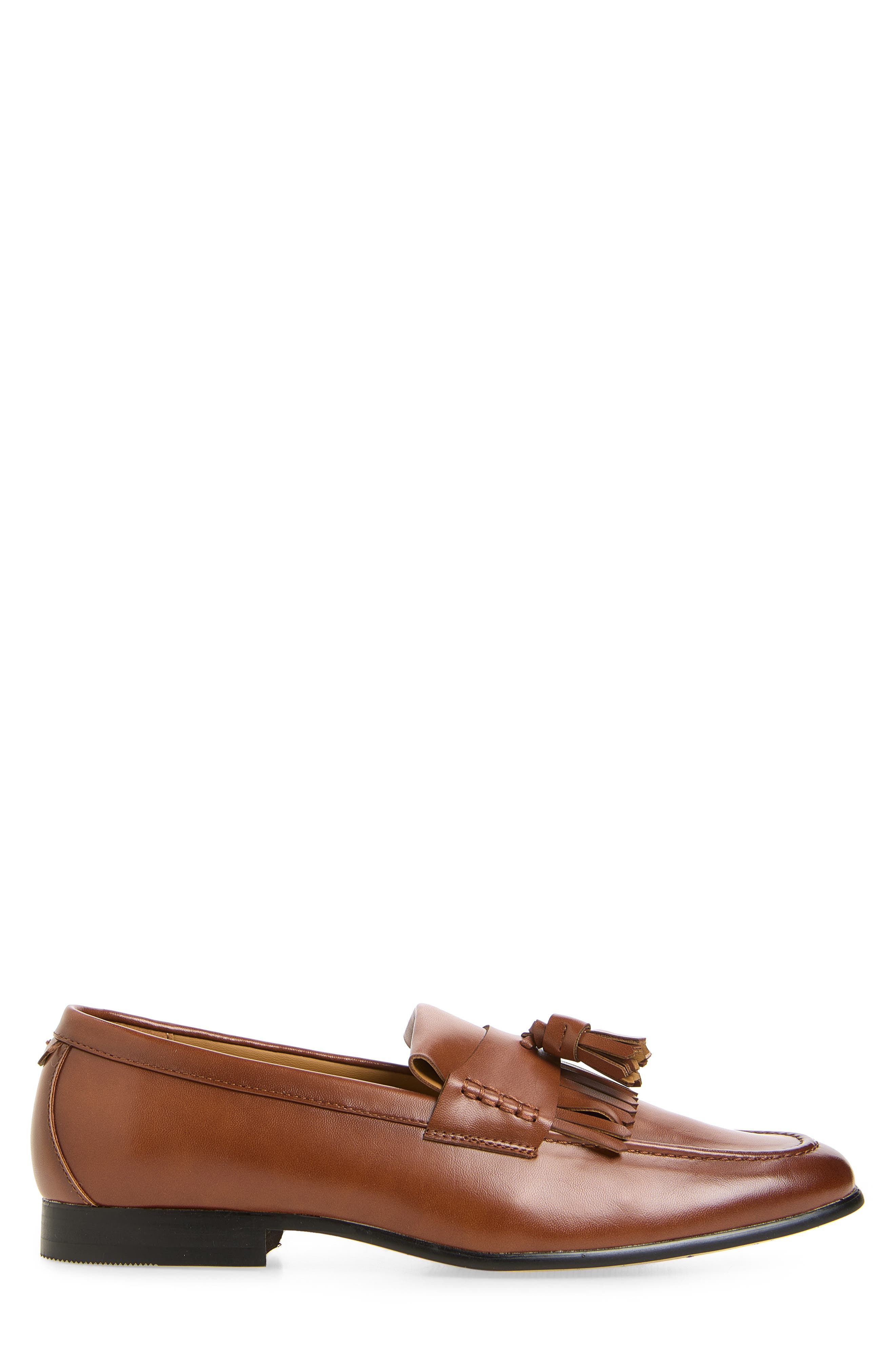 Nikko Kiltie Tassel Loafer, Alternate, color, BROWN PATINA