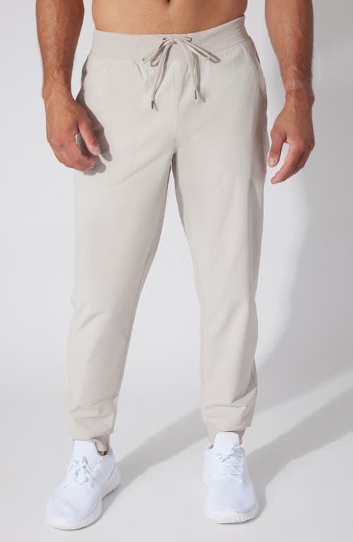 90 Degree By Reflex Tricot Oxford Elite Joggers In White