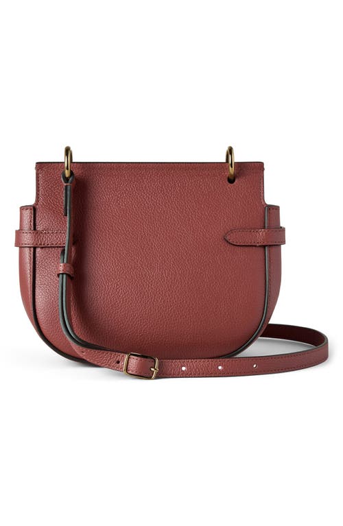 Mulberry Small Leather Amberley Cross-body Bag In Red