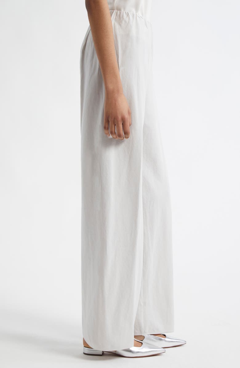 Vince Cotton Blend Wide Leg Pants, Alternate, color, Salt Glass