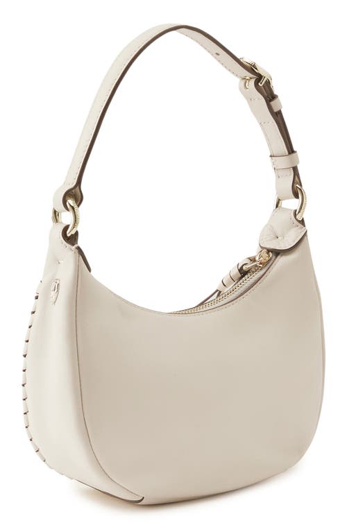Helen Kaminski Vivie Mini Leather Hobo Bag In Gray
