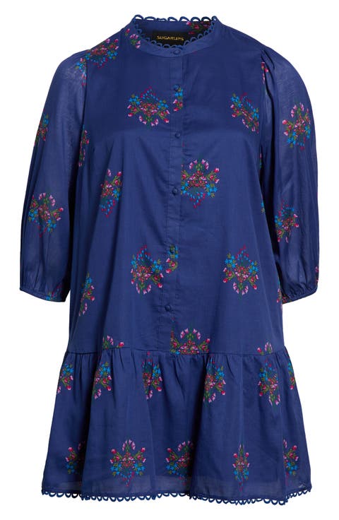 Yamila Ruffle Minidress