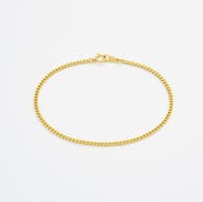 7879 Diamond Cut Curb Chain Bracelet