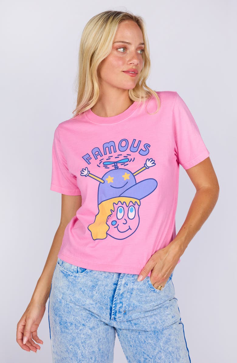 MOKUYOBI Crop Tee, Main, color, Famous