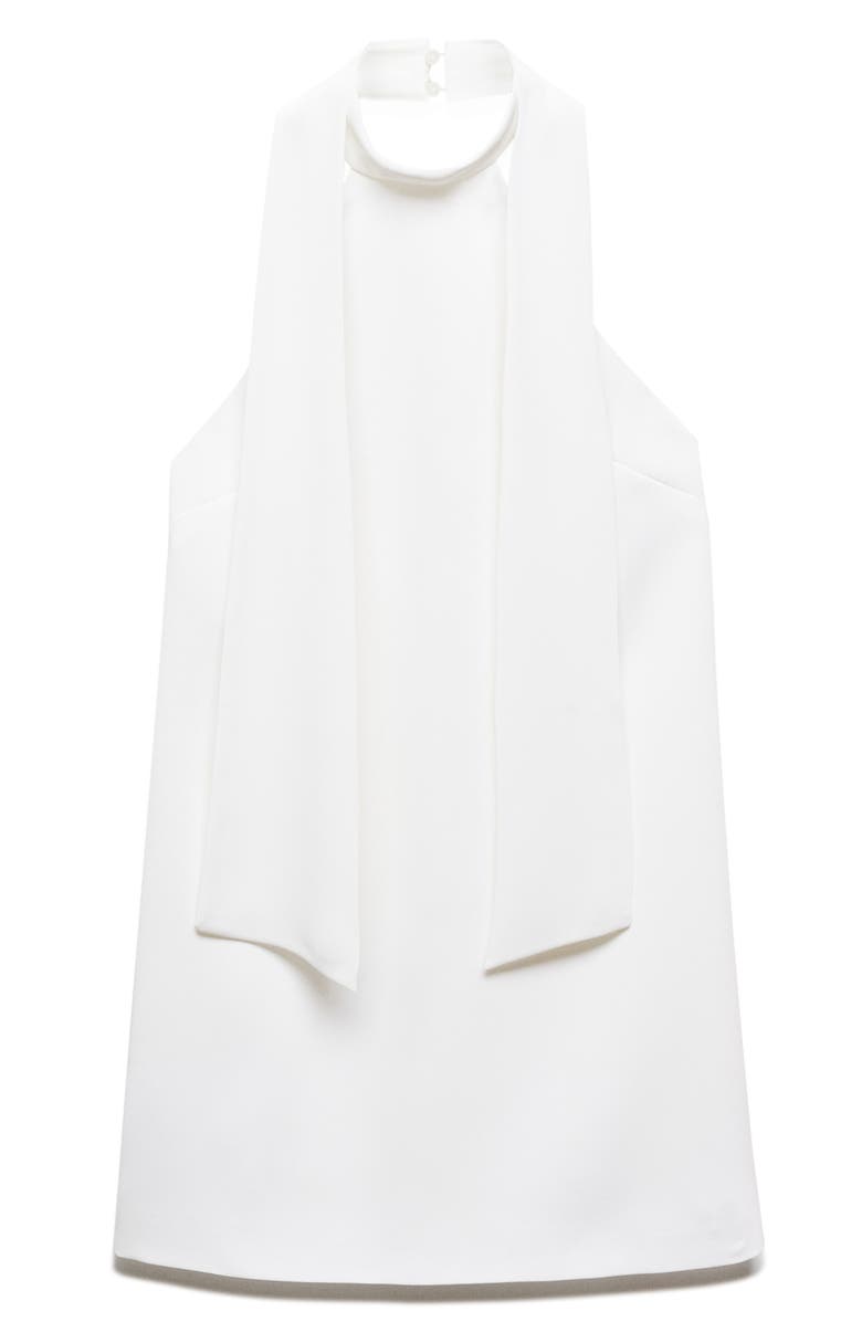 MANGO Bobiet Halter Dress, Alternate, color, 